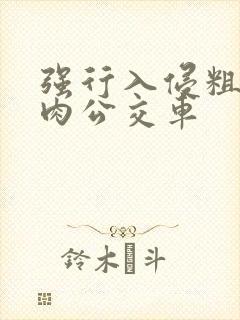 强行入侵粗暴h肉公交车