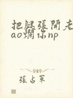 把腿张开老子cao烂你np