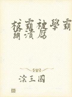 校霸被学霸玩到崩溃腐