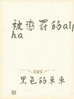 被惩罚的alpha