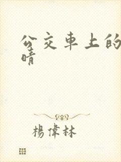 公交车上的诗请晴