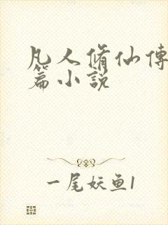 凡人修仙传人界篇小说