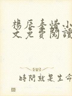 杨辰秦惜小说全文免费阅读最新