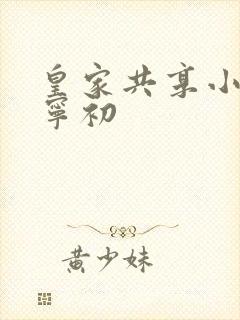 皇家共享小公主宁初