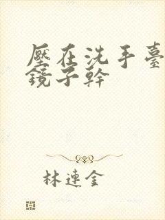 压在洗手台看着镜子干