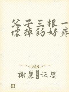 父子三根一起会坏掉的好疼