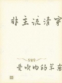 非主流清穿