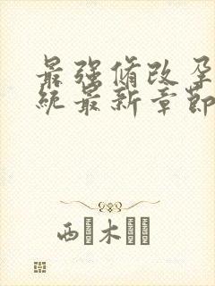 最强修改孕妇系统最新章节