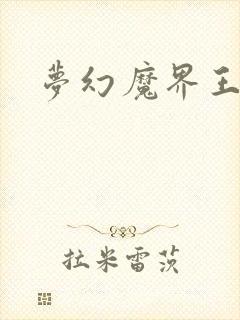 梦幻魔界王
