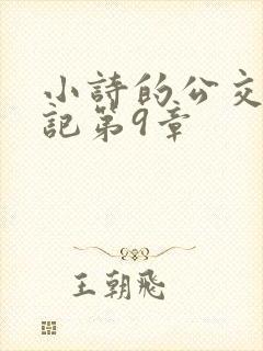 小诗的公交车日记第9章