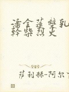 潘金莲双乳晃动干柴烈火