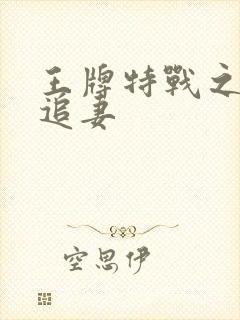 王牌特战之军少追妻