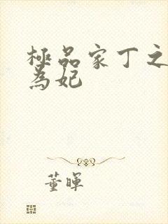 极品家丁之册母为妃