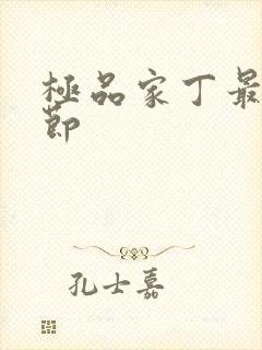 极品家丁最新章节