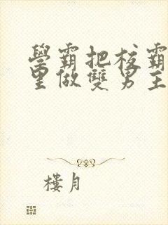 学霸把校霸往死里做双男主车