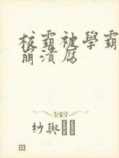 校霸被学霸玩到崩溃腐