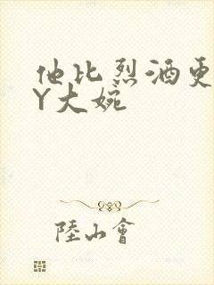 他比烈酒更撩BY大婉