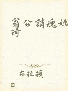 翁公销魂姚瑶琦琦