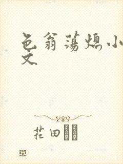 色翁荡熄小说全文