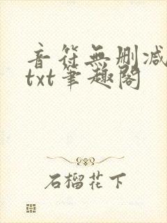 音符无删减全文txt笔趣阁