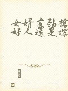 女婿有劲枪枪是好人还是坏人