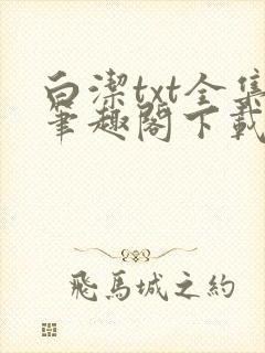 白洁txt全集笔趣阁下载