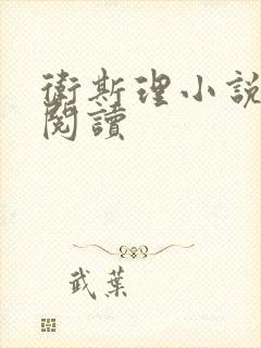 卫斯理小说在线阅读