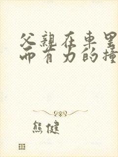 父亲在车里缓慢而有力的撞着