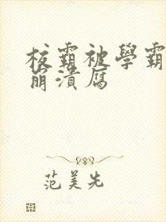 校霸被学霸玩到崩溃腐