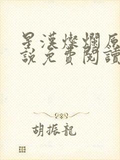 星汉灿烂原著小说免费阅读