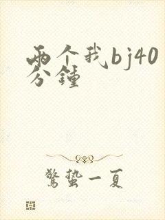 两个我bj40分钟