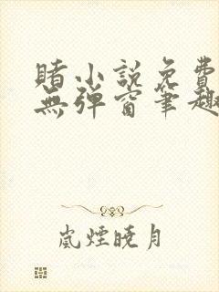 赌小说免费阅读无弹窗笔趣阁