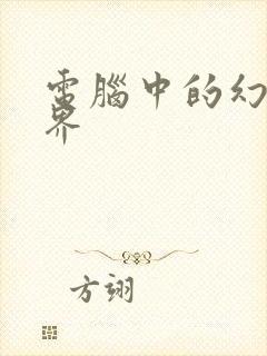 电脑中的幻想世界