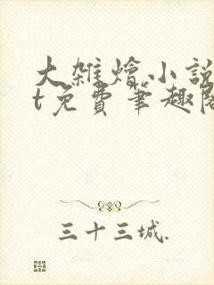 大杂烩小说txt免费笔趣阁