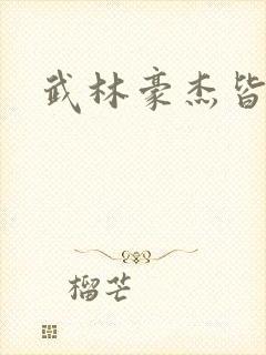 武林豪杰皆我奴