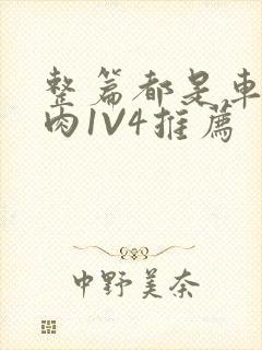 整篇都是车的多肉1V4推荐