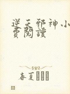 逆天邪神小说免费阅读