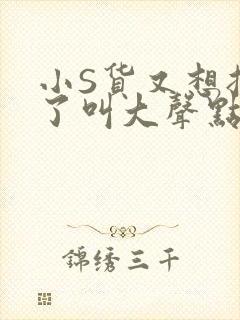 小S货又想挨C了叫大声点小