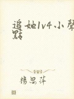追她1v4小声点