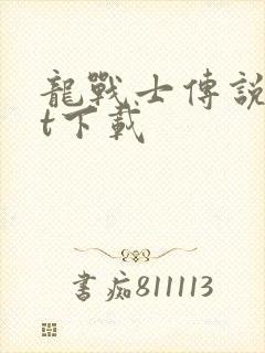 龙战士传说txt下载