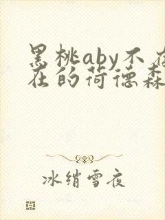 黑桃aby不存在的荷德森笔趣阁