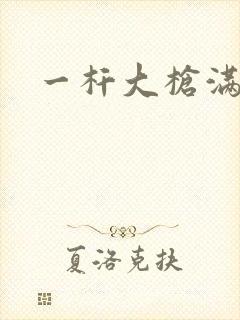 一杆大枪满屋扫