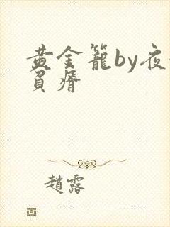 黄金笼by夜很贫瘠