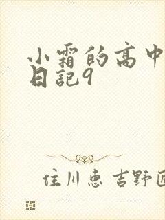 小霜的高中成长日记9