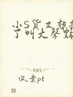 小S货又想挨C了叫大声点小