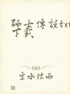 师士传说txt下载