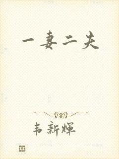 一妻二夫