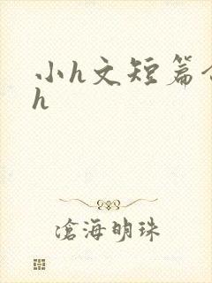 小h文短篇合集h