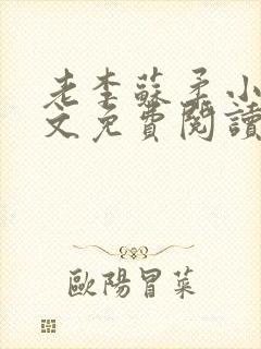 老李苏柔小说全文免费阅读