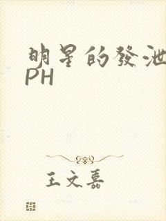 明星的发泄室NPH